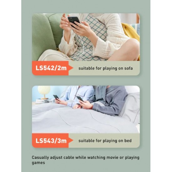 LDNIO Кабел LS541 USB към Type-C 1M