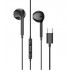 HOCO M101 USB-C/Type-C интерфейс Crystal Joy Слушалки Earpods (Черен)