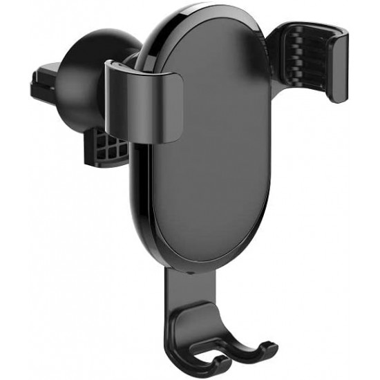 LDNIO MG01 Auto Lock Автомобилен държач за телефон (черен)