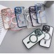 Кейс MG38 Luxury Case with Magsafe iPhone 15 Plus - Silver