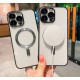 Кейс MG38 Luxury Case with Magsafe iPhone 15 Plus - Silver