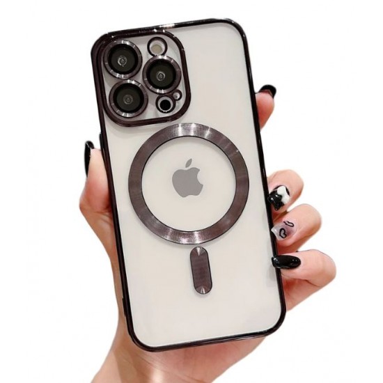 Кейс MG38 Luxury Case with Magsafe iPhone 12 - Черен