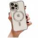 Кейс MG38 Luxury Case with Magsafe iPhone 15 Plus - Silver