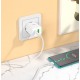 HOCO N28 Зарядно PD-20W+QC3.0A TYPE-C към Lightning