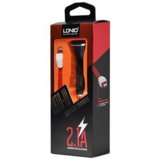 12V Зарядно LDNIO DL-219 2 PORT USB  2.1A  MICRO USB