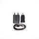 Зарядно iPhone 2в1 220V + 12V  Lightning 
