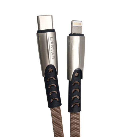 USB Кабел L✮Star LS-70 USB-C към Lightning