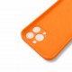 Силиконов гръб TP18 +камера за iPhone 17 - Оранжев