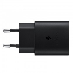Оригинален адаптер Samsung Fast charger 25W - Черен /EP-TA800XBEGWW-BULK 