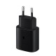 Оригинален адаптер Samsung Fast charger 25W - Черен /EP-TA800XBEGWW-BULK 