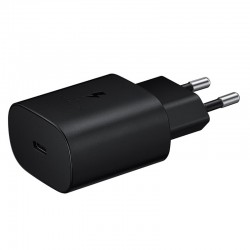 Оригинален адаптер Samsung Fast charger 25W - Черен /EP-TA800XBEGWW-BULK 
