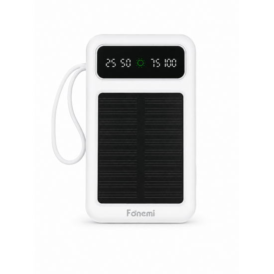 Fonemi FM-P166 Соларна преносима батерия 10000mAh 2.4A