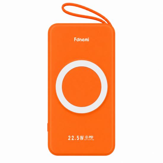 Fonemi P19 MagSafe PD22.5W преносима батерия 10000mAh - Оранжев