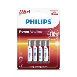 9824 Батерии Philips Power Alkaline AAA 4-blister