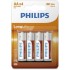 9466 Батерии Philips Zinc Chloride LongLife AA 4-blister