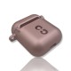 Силиконов калъф за Airpods 1 / 2 - Матово розово