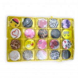 20бр. (стек) ШАРЕНИ Pop Socket над 100 възможни шарки