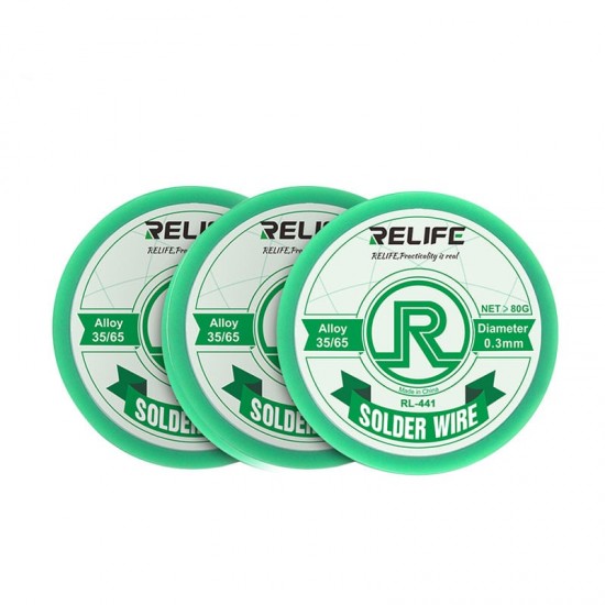Тел за запояване RELIFE RL-441 35/65 0.3MM 35G