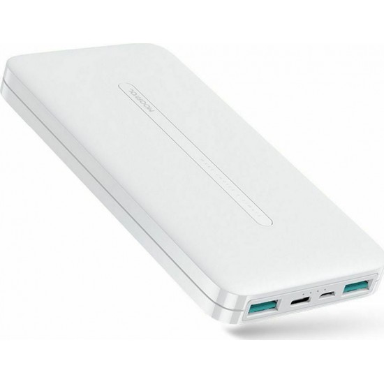 JOYROOM JR-T012 DUAL USB POWER BANK - 10,000MAH - Бял