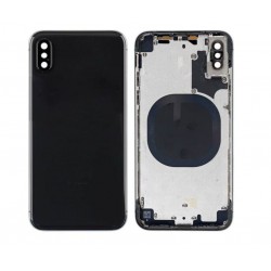 Корпус за  iPhone X с бутони и слот за сим необорудван - Черен