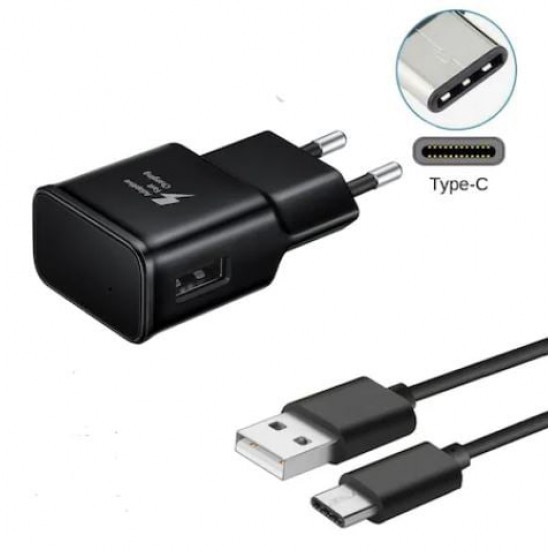 220V 2в1 S8 FAST CHARGE Зарядно за Samsung USB - Type -C