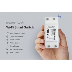 Умен дом със SONOFF BASIC R2 Basic WiFi Smart Switch – Умен превключвател с управление през eWeLink, Alexa и Google Home