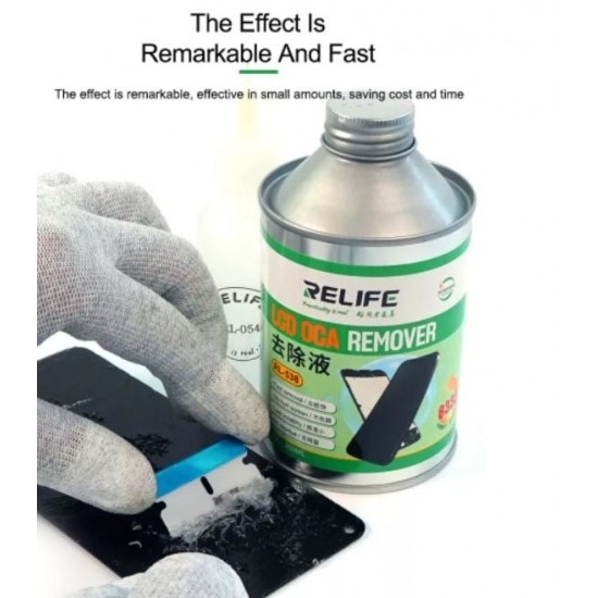 RELIFE RL-538 LCD OCA Ефективно средство за отстраняване на течности Високоефективно отстраняване на лепило