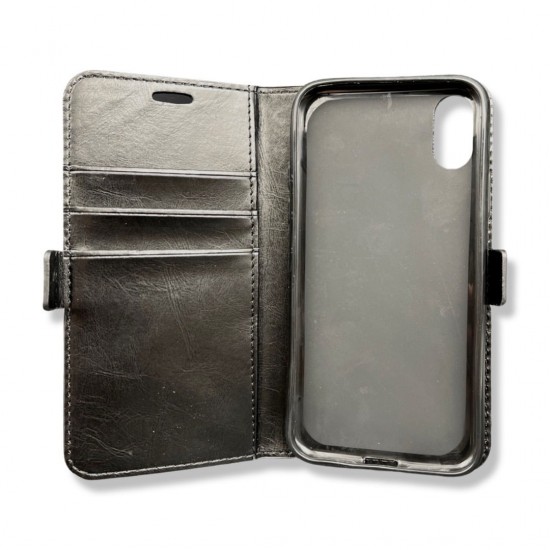Калъф Тип Тефтер  L-79 за Nokia X6 - Черен