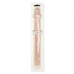 Силиконова Apple Watch каишка iWatch 45mm - Светло розов - 2 части