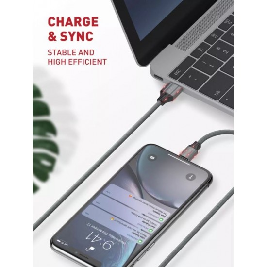 LDNIO Кабел LS441 1M  2.4A Fast USB към Type-C
