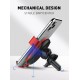 LDNIO MG01 Auto Lock Автомобилен държач за телефон (черен)