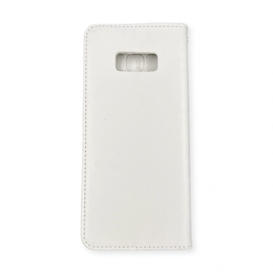 Калъф Тип Тефтер  L-89 Samsung S8 Plus - Бял