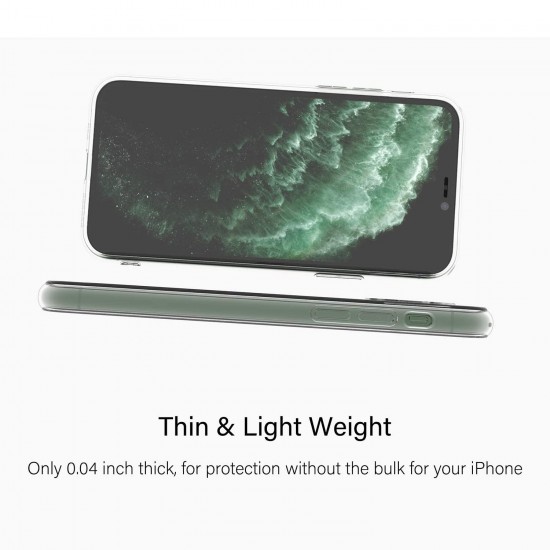 Ултра тънък силиконов кейс T-65 за iPhone Xs Max