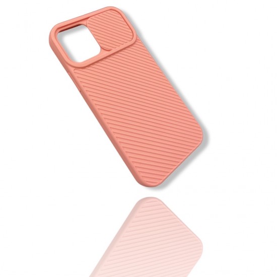 Калъф с Плъзгач за Камера TP-19  за Samsung S22 PLUS - Розов