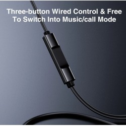 JOYROOM JR-EC02 Слушалки Type-C - Черен