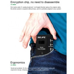 TB-04 Откриване/Четене/Записване Интегриран RELIFE 3 в 1 FACE ID детектор за iPhone X-11 Pro Max Dot Matrix Facial Repair Tool