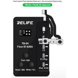 TB-04 Откриване/Четене/Записване Интегриран RELIFE 3 в 1 FACE ID детектор за iPhone X-11 Pro Max Dot Matrix Facial Repair Tool