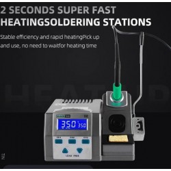 SUGON T26D станция за запояване Безоловна 2S станция за бързо заваряване за преработване за JBC накрайник за поялник BGA PCB IC Repair Solder Tools