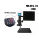 ALL IN 1 SUNSHINE MS10E-03 HDMI USB цифров екран сканиращ електронен тринокулярен дисплей микроскоп с 10 инча дисплей и камера
