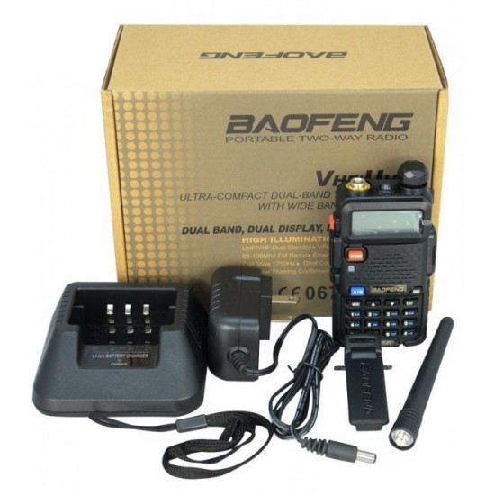 Радиостанция Baofeng UV-5R 5W.