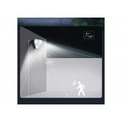 GL-68 68 LED слънчева светлина Външна стенна лампа Фенер PIR Сензор за движение на тялото Слънчева лампа за дома Градина Улица Дворна пътека