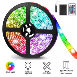 LED лента RG 5M 300 диода IP65 Water rating Светещи с дистанционно (2835)