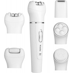 KD-199 Keda 5 в 1 мултифункционален дамски депилатор за лице дамски епилатор Електрически тример за обезкосмяване Домашна машина за премахване на косми за лице