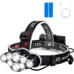 Челен фенер 9 ЛЕД ЛАМПИ T09 с 9 Ледови светлиненни източника с висока мощност