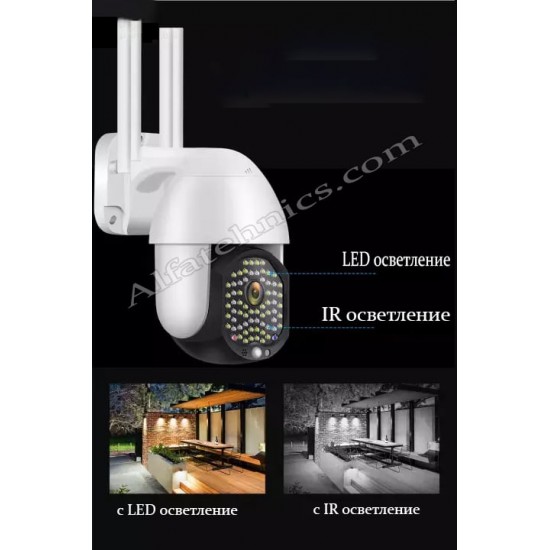 CP11-68 1080P ( APP:YCC365Plus ) WiFi IP Camera Infrared 2MP 3.6mm Външна охранителна камера