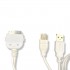 Apple iPod Dock конектор към USB 2.0 и FireWire кабел за 4-то поколение iPod или iPod mini [M9126G / A]