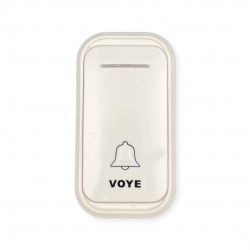 VOYE V032F  безжичен звънец с 38 полифонични звука (бял)