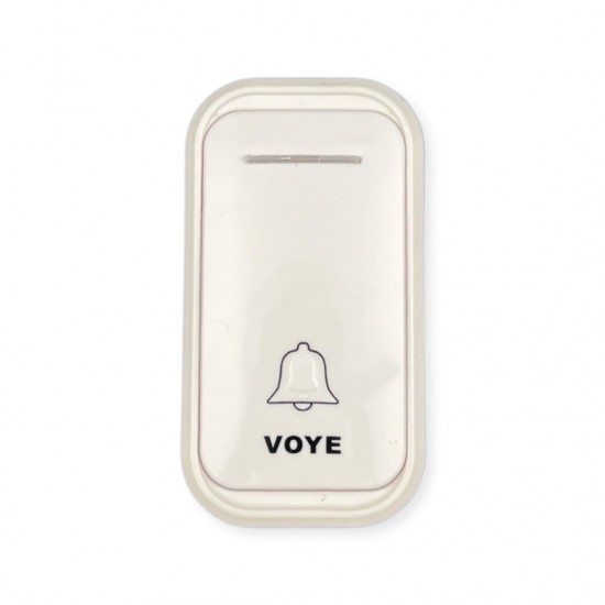VOYE V032F  безжичен звънец с 38 полифонични звука (бял)