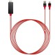 Lightning to HDMI Cable (Charging Function) - кабел за свързване и зареждане от Lightning към HDMI за мобилни устройства с Lightning