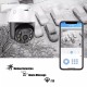  CM30-35H-20HS300 3МP ( APP:CareCam Pro ) Безжична камеравъртяща се на 360° за видеонаблюдение